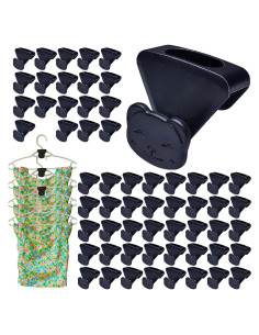 Ganchos Conectores para Perchas XIWUMOER 60PCS Ahorra Espacio