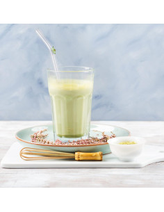 Pajitas de Vidrio Reutilizables DUMING-IN 20CM 6 Pcs con Cepillos 2