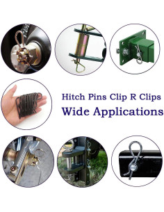 Clip de Pasador de Enganche R Ironking 10 Pcs 3mm x 60mm 2