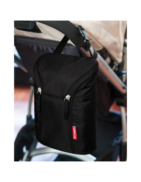 Bolsa Térmica para Leche Materna Skip Hop Negra 1 Cuenta