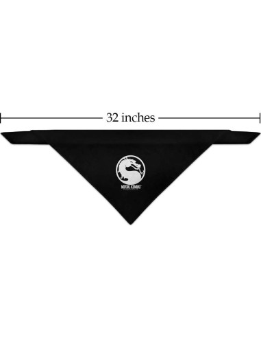 Bandana para Perro Graphics & More Mortal Kombat 53x53 cm