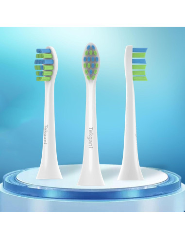 5 Cabezas de Reemplazo Tekgani para Cepillo Eléctrico 7AM2M