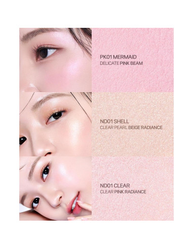 Polvo Iluminador 2aN Pure Glash 22.68g - Acabado Vidrio