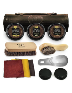 Kit de Cuidado y Pulido de Zapatos Original - Brillo para Cuero