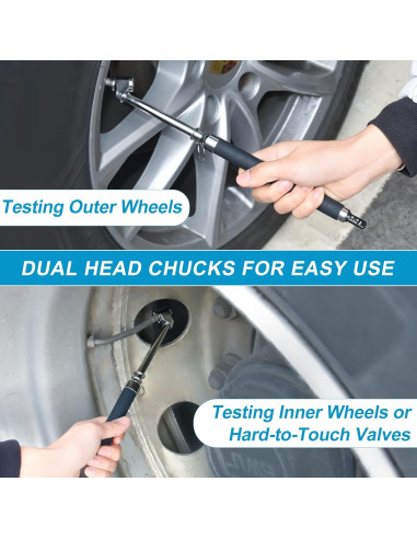 Medidor de Presión de Neumáticos WNCGC GL-1305 10-150 PSI