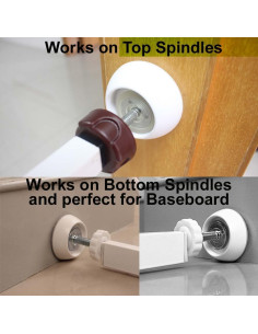 Protector de Pared Vmaisi WS-04 para Puertas de Bebés 4Pk 2