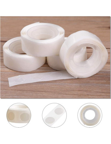 1000 Puntos de Pegamento Transparente Doble Cara GEGEMAOYI