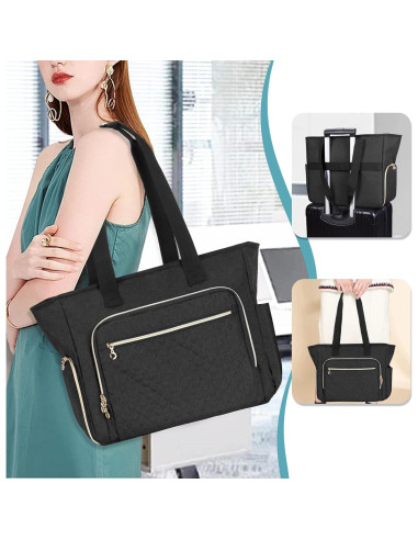 Bolsa para extractor de leche LUXJA negra compatible con Spectra S1/S2