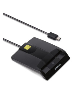 Lector de Tarjeta Inteligente USB-C Saicoo CAC Militar DOD