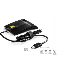 Lector de Tarjeta Inteligente USB-C Saicoo CAC Militar DOD 2