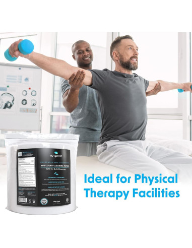 Recarga Toallitas Antibacterianas Wipex Fitness 800 Unidades