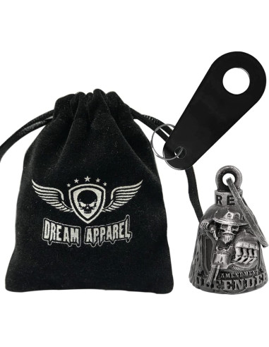 Campana de Motocicleta Dream Apparel con Llavero y Soporte
