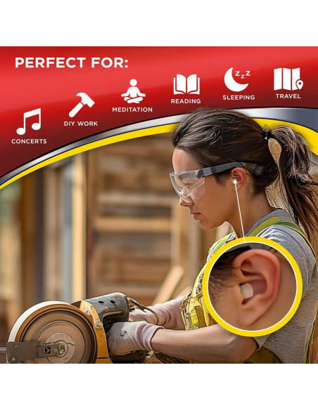 Tapones para oídos HEAROS Ultimate Softness 28 pares NRR 32dB