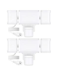 Luz de Inundación Exterior Olafus 75W con Sensor de Movimiento