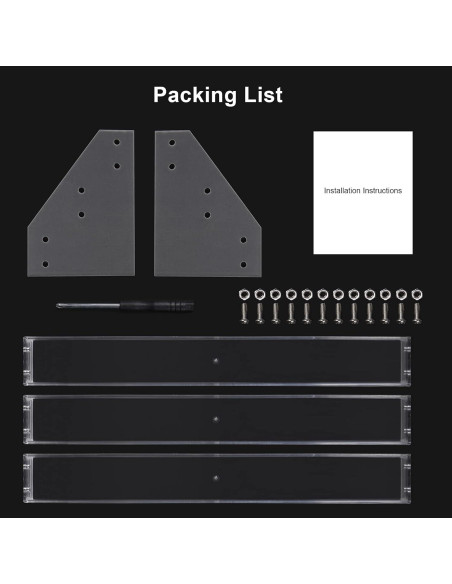 Soporte Organizador de Esmalte de Uñas Acrílico Umirokin 3 Niveles