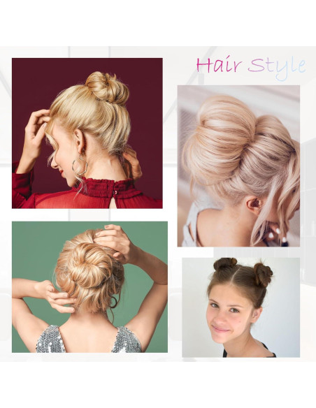 Juego de Formadores de Moño para Cabello SHEHARUHI 41 Pcs