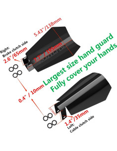 Guardamanos Extra Grande FreeAgain para Harley Sportster 2007-2023 2