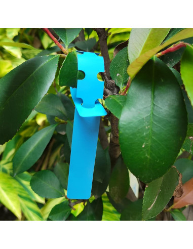 200 Etiquetas de Plástico Azul MIHEY para Jardín 2x20cm