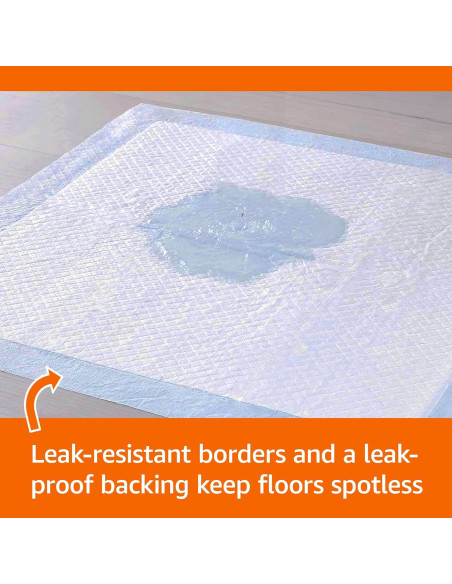 Almohadillas para Orina de Perros Amazon Basics 50 Unidades 56x56cm