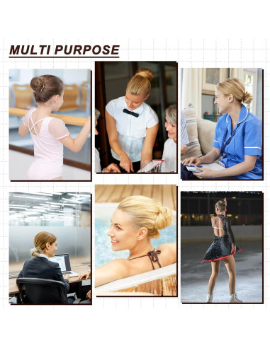 Set 300 Pcs Accesorios para Cabello MAGDIY - Redes y Pines U