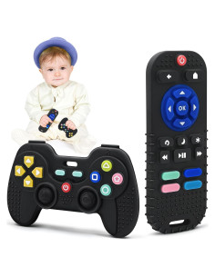 Juguetes de Dentición AiTuiTui para Bebés 3-12 Meses Silicona