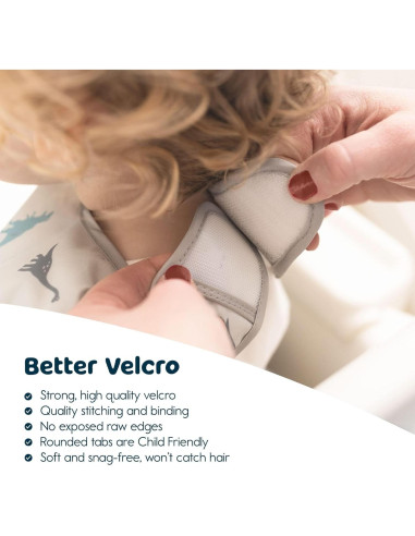 Babero Impermeable Tiny Twinkle - 100% Poliéster Reciclado, Pequeño