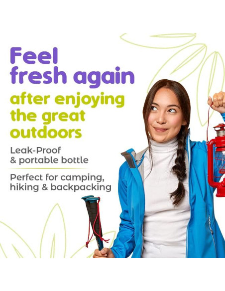 Champú Sin Enjuague Nurture Valley - 3 Botellas 240ml - Lavanda Pepino Salvia