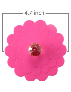 Set de 6 Tapas de Silicona Universales Colinda - 11.94 cm 2