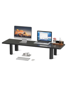 Soporte para 2 Monitores Suptek 81.99 cm Ajustable Ergonomico