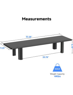 Soporte para 2 Monitores Suptek 81.99 cm Ajustable Ergonomico 2