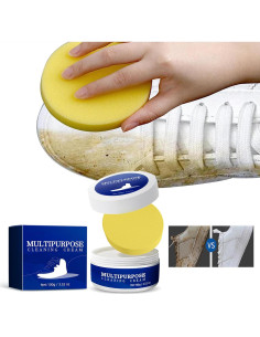 Crema Limpiadora Multifuncional SENIWU 100g para Zapatos y Hogar 2