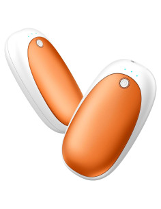 Calentadores de Manos Recargables FancyOct N18 - 6000mAh, 2 Pzas