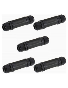 5 Conectores RJ45 a Prueba de Agua Anmbest Cat5/6 IP67