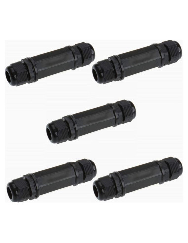 5 Conectores RJ45 a Prueba de Agua Anmbest Cat5/6 IP67