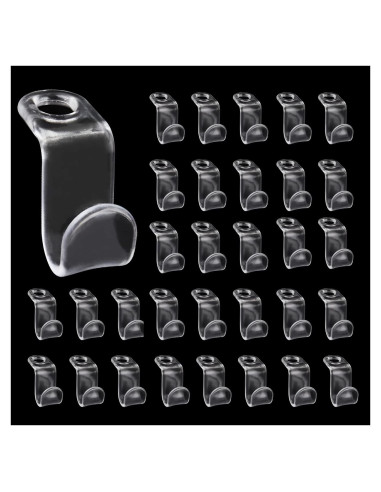 Ganchos Conector de Perchas Pansyling 50PCS Carga Pesada