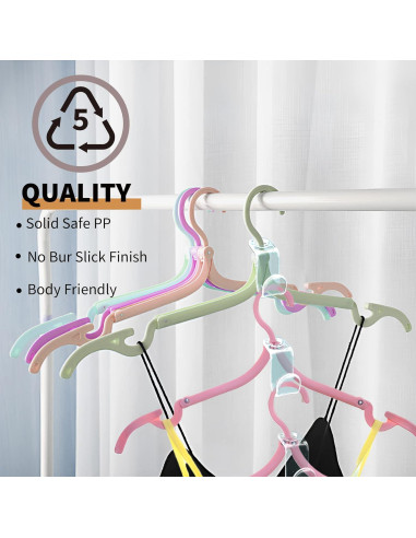 Ganchos Conector de Perchas Pansyling 50PCS Carga Pesada