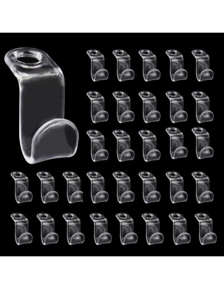 Ganchos Conector de Perchas Pansyling 50PCS Carga Pesada