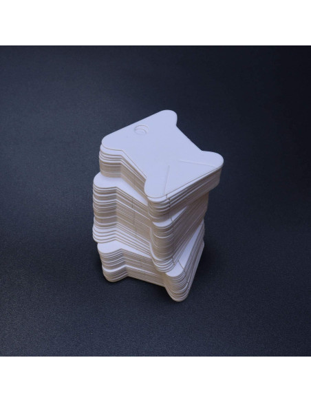 Bobinas de Hilo de Bordado MOYYON - 165 Tarjetas de Papel Blanco