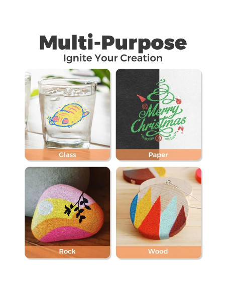 16 Marcadores Acrílicos Brillantes JusArt 0.7mm No Tóxicos