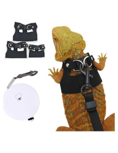 Correa y Arnés Ajustable para Dragón Barbudo HOKABLE - 3 Tamaños