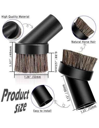 Kit de Accesorios para Aspiradora Riiriou 7 Piezas Universal