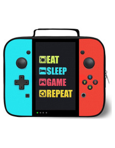 Caja de Almuerzo Gamer TILYTADLY 24.9x21.1cm Aislada