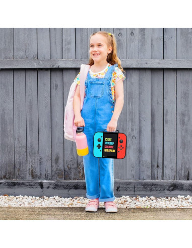 Caja de Almuerzo Gamer TILYTADLY 24.9x21.1cm Aislada