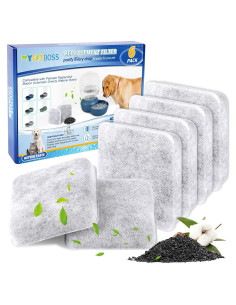 Filtro de Agua para Mascotas MyfatBOSS - 6 Unidades Carbón Activado