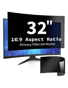 Filtro de Pantalla Privada Curvo DEJIMAX 32" Anti-reflejo