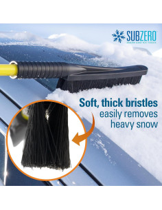 Cepillo de Nieve SubZero 42" Telescópico - Paquete de 2 2