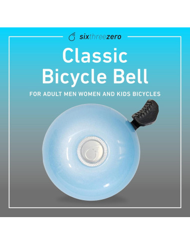 Campana Clásica para Bicicleta sixthreezero Unisex Azul Bebé