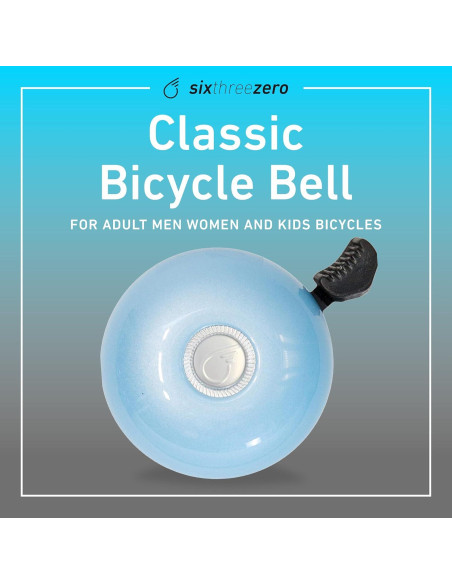 Campana Clásica para Bicicleta sixthreezero Unisex Azul Bebé
