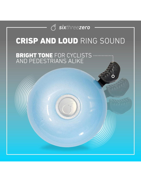 Campana Clásica para Bicicleta sixthreezero Unisex Azul Bebé