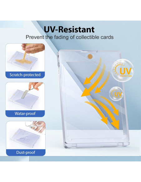 Soporte Magnético para Tarjetas SAMYUCHO 15ct 55pt Transparente